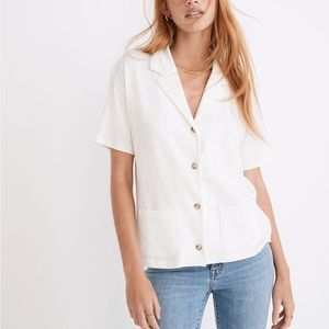 Madewell Knit Lightspun Camp Shirt